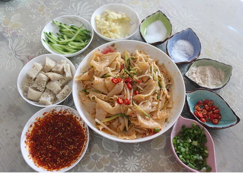 無添加5斤干面皮涼皮干面筋4斤 2斤 半斤免煮農家自制河南特產速食火鍋面掛面拌面堿面炒面